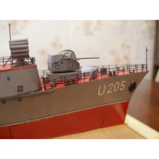 PAPER MODEL KIT MILITARY FLEET, CORVETTS CHERNIGOV AND VINNITSA 1/200 OREL 1