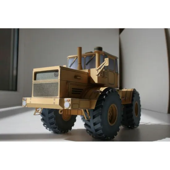 PAPER MODEL KIT CIVILIAN CARS TRUCK KIROVETS-700A 1/25 OREL 9