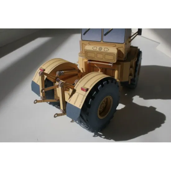 PAPER MODEL KIT CIVILIAN CARS TRUCK KIROVETS-700A 1/25 OREL 9