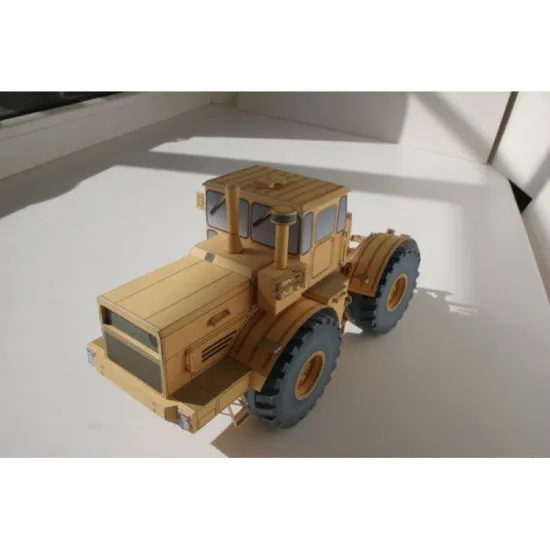 PAPER MODEL KIT CIVILIAN CARS TRUCK KIROVETS-700A 1/25 OREL 9