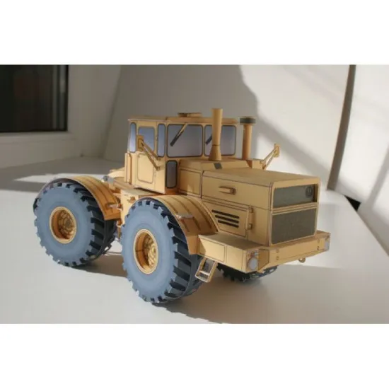 PAPER MODEL KIT CIVILIAN CARS TRUCK KIROVETS-700A 1/25 OREL 9