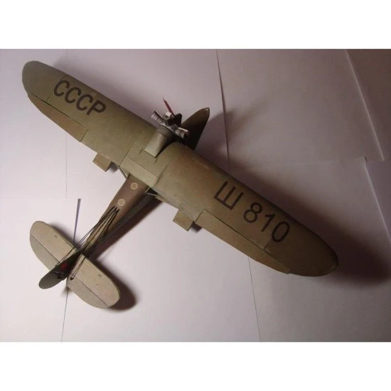 PAPER MODEL KIT CIVIL AVIATION FLYING BOAT SH-2 1/33 OREL 11