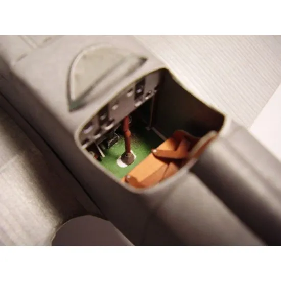 PAPER MODEL KIT MILITARY AVIATION FIGHTER AIRCRAFT I-1 1/33 OREL 12