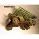 PAPER MODEL KIT MILITARY CARS , KATYUSHA ON STUDEBAKER-US6 CHASSIS 1/25 OREL 20