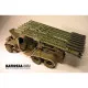 PAPER MODEL KIT MILITARY CARS , KATYUSHA ON STUDEBAKER-US6 CHASSIS 1/25 OREL 20