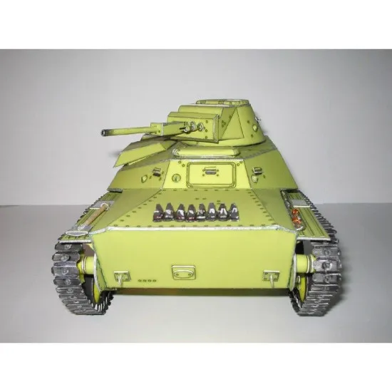 PAPER MODEL KIT MILITARY ARMOR TANK T-30 1/25 OREL 22