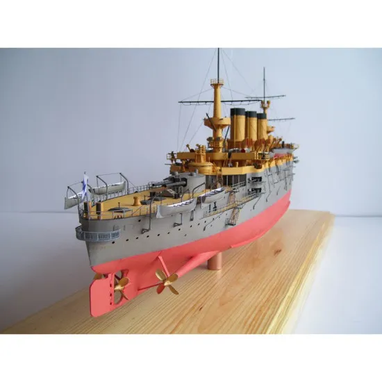 PAPER MODEL KIT MILITARY FLEET BATTLESHIP PERESVET 1/200 OREL 24