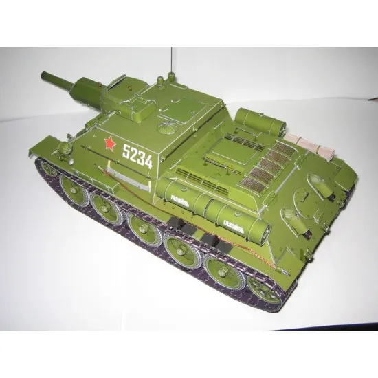 PAPER MODEL KIT MILITARY SELF-PROPELLED SU-122 1/25 OREL 25