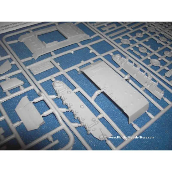 German 122 mm howitzer SG-122 SU-122 modification 1/72 Military Wheels 7253