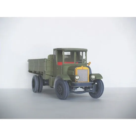 PAPER MODEL KIT CIVILIAN CARS , TRUCK I-3 1/25 OREL 32