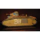 PAPER MODEL KIT MILITARY ARMOR HEAVY TANK B-1 1/25 OREL 35