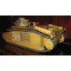 PAPER MODEL KIT MILITARY ARMOR HEAVY TANK B-1 1/25 OREL 35