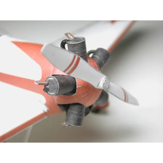 PAPER MODEL KIT MILITARY AVIATION TRAINING AIRCRAFT UT-1 (AIR-14) 1/33 OREL 38