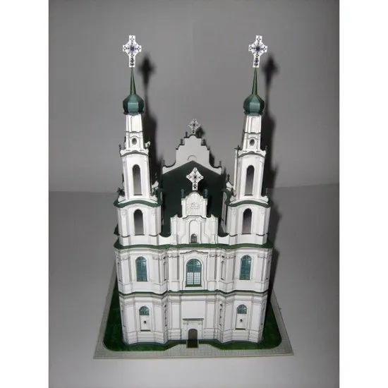 PAPER MODEL KIT ARCHITECTURE POLOTSK ST. SOPHIA CATHEDRAL 1/150 OREL 41