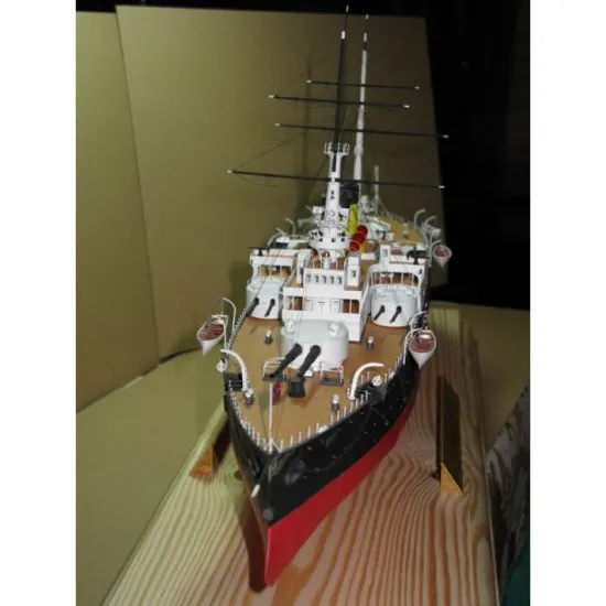 PAPER MODEL KIT MILITARY FLEET BATTLESHIP ROSTISLAV 1/200 OREL 48