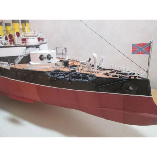 PAPER MODEL KIT MILITARY FLEET BATTLESHIP NAVARIN 1/200 OREL 55