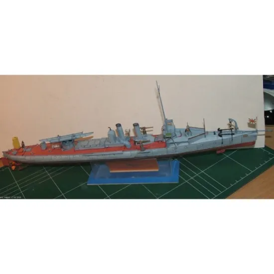 PAPER MODEL KIT MILITARY FLEET DARING DESTROYER 1/100 OREL 67