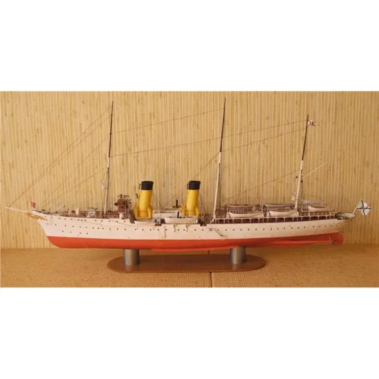 PAPER MODEL KIT MILITARY FLEET CRUISER 2ND RANK DIAMOND 1/200 OREL 71