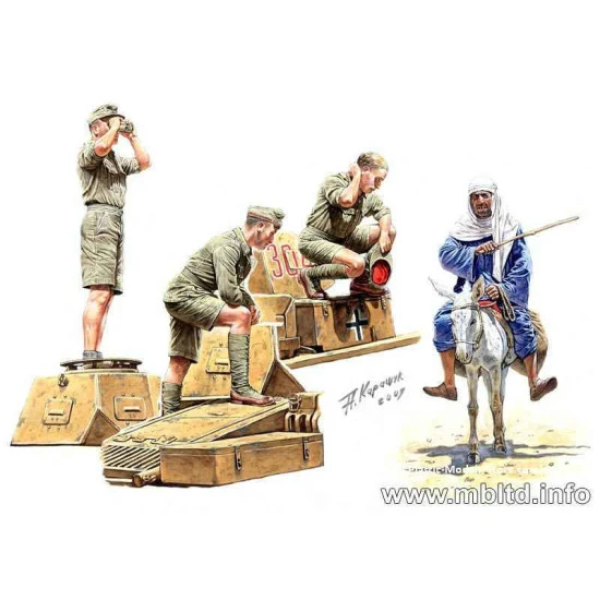 Deutsches Afrika Korps, WWII Era 1/35 Master Box 3559