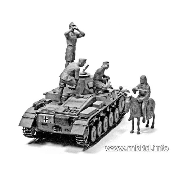 Deutsches Afrika Korps, WWII Era 1/35 Master Box 3559