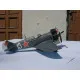 PAPER MODEL KIT MILITARY AVIATION FIGHTER AIRCRAFT LA-5 1/33 OREL 86