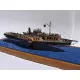 PAPER MODEL KIT CIVIL MILITARY FLEET TOW BOAT GUNBOAT VANYA 5 1/200 OREL 89
