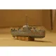 PAPER MODEL KIT MILITARY FLEET MINESWEEPER T-407 MINE AND MO-4 1/200 OREL 99