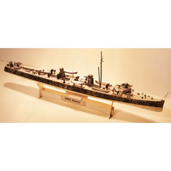 PAPER MODEL KIT MILITARY FLEET DESTROYER VOHÐ•R 1/200 OREL 101
