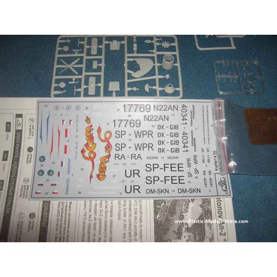 Antonov An-2 'Cobra' biplane Type 22 1/144 Amodel 1435