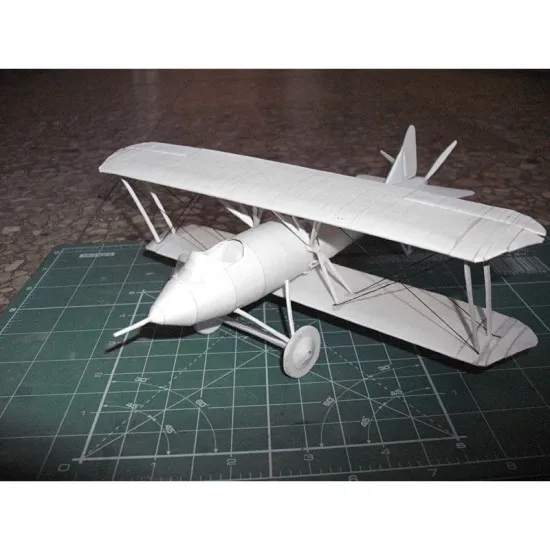 PAPER MODEL KIT MILITARY AVIATION FIGHTER AIRCRAFT KPI-5 1/33 OREL 104