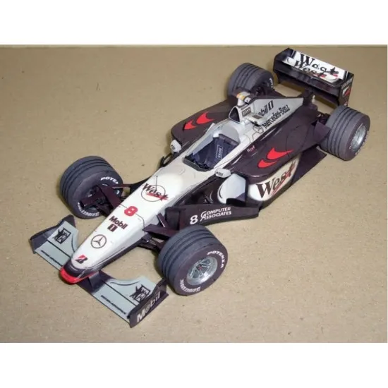 PAPER MODEL KIT GROUND EQUIPMENT , BOLIDE MCLAREN MP4/13 1/24 OREL 108