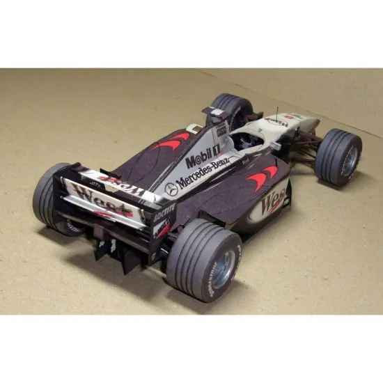 PAPER MODEL KIT GROUND EQUIPMENT , BOLIDE MCLAREN MP4/13 1/24 OREL 108