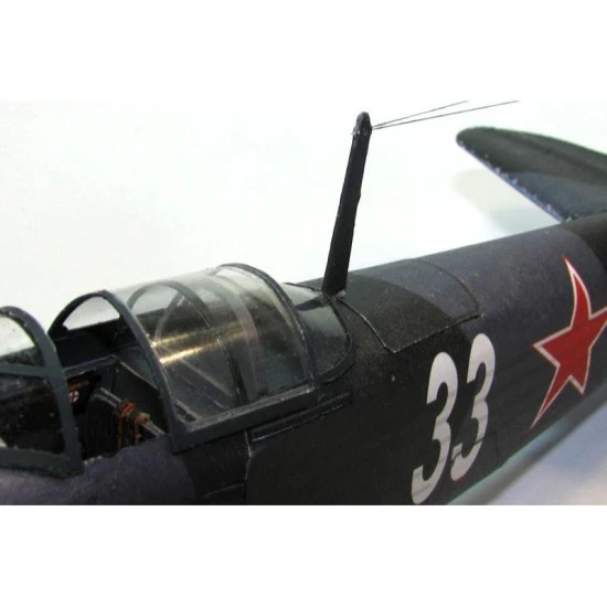PAPER MODEL KIT MILITARY AVIATION FIGHTER YAK-9D 1/33 OREL 110