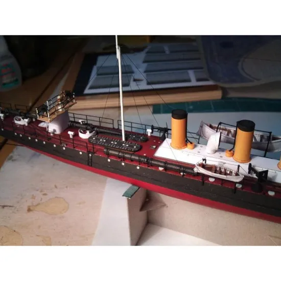 PAPER MODEL KIT MILITARY FLEET DESTROYER FORMIDABLE 1/200 OREL 113