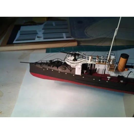 PAPER MODEL KIT MILITARY FLEET DESTROYER FORMIDABLE 1/200 OREL 113