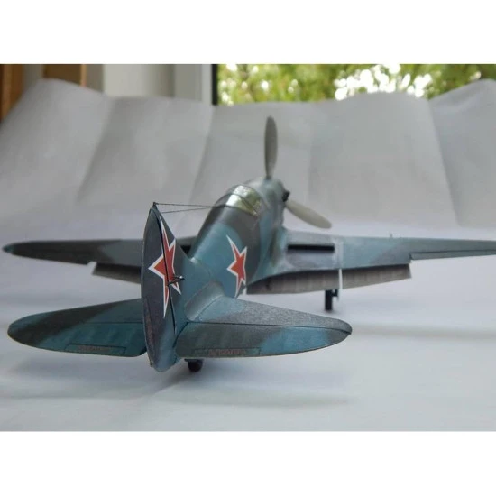 PAPER MODEL KIT MILITARY AVIATION FIGHTER ITP M-2 POLIKARPOV 1/33 OREL 118