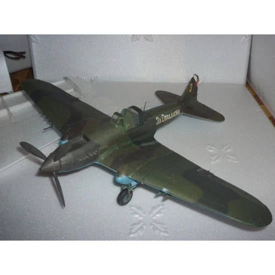 PAPER MODEL KIT MILITARY AVIATION ATTACK (SINGLE) IL-2 1/33 OREL 126