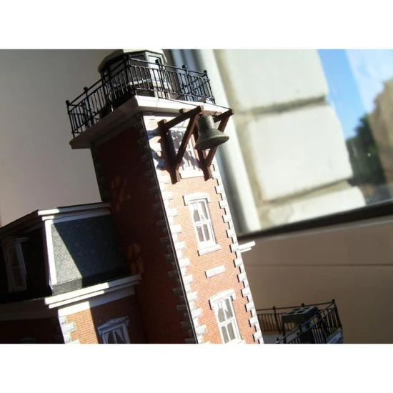 PAPER MODEL KIT ARCHITECTURE LIGHTHOUSE HUDSON-ATHENS 1/150 OREL 139