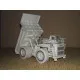 PAPER MODEL KIT CIVILIAN CARS , DUMPER BELAZ-7555 1/32 OREL 145