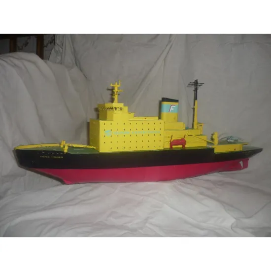 PAPER MODEL KIT CIVIL FLEET ICEBREAKER KAPITAN KHLEBNIKOV 1/200 OREL 152