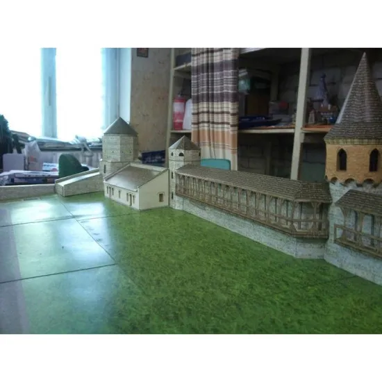 PAPER MODEL KIT ARCHITECTURE OLD CASTLE KAMENETZ-PODOLSK 1/150 OREL 167
