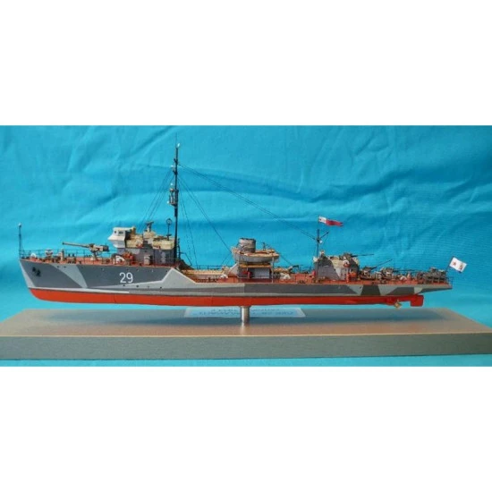 PAPER MODEL KIT CIVIL FLEET BORDER PATROL SHIP DIAMOND 1/200 OREL 169