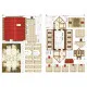 PAPER MODEL KIT ARCHITECTURE 1/87 TALKVILLE OREL 141