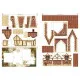 PAPER MODEL KIT ARCHITECTURE 1/87 TALKVILLE OREL 142