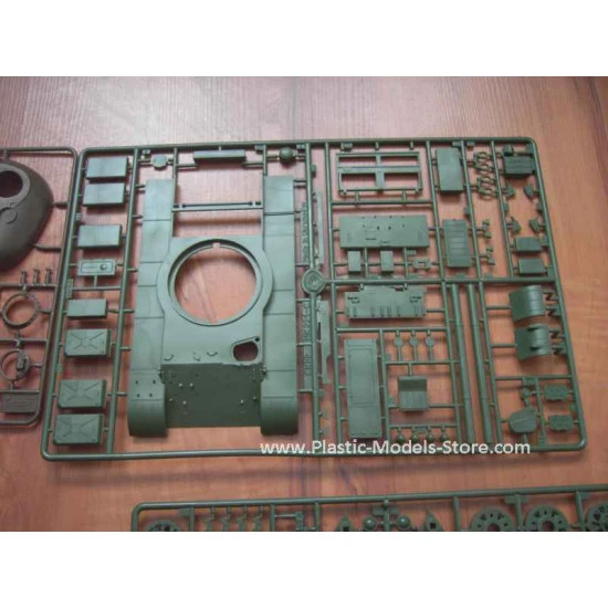 T-55 Soviet Army main tank MBT +decals, PE, resin 1/35 SKIF 233