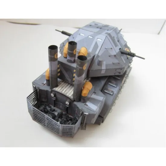 PAPER MODEL KIT MILITARY ARMOR KI-M AND SC-F 1/50 OREL 177