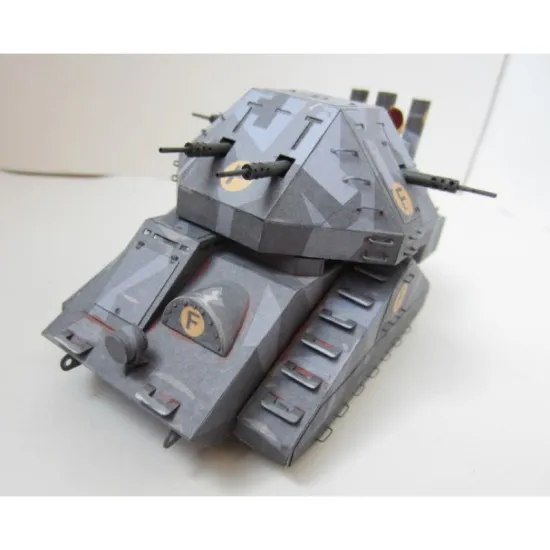 PAPER MODEL KIT MILITARY ARMOR KI-M AND SC-F 1/50 OREL 177