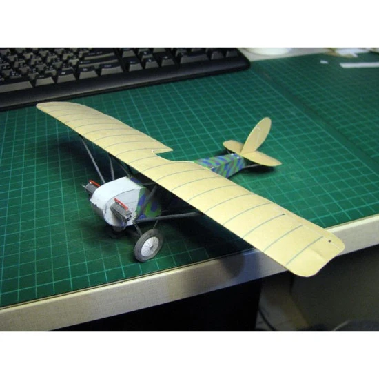 PAPER MODEL KIT CIVIL AVIATION RACING AIRCRAFT RIESELER R.1 1/33 OREL 188