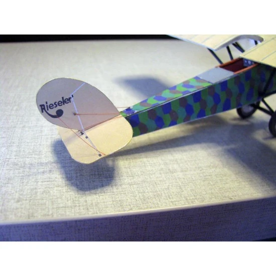 PAPER MODEL KIT CIVIL AVIATION RACING AIRCRAFT RIESELER R.1 1/33 OREL 188