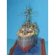 PAPER MODEL KIT MILITARY FLEET BATTLESHIP COASTAL DEFENSE FUSO 1/200 OREL 190